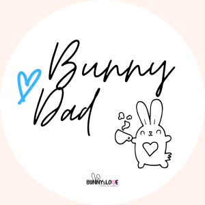 Naklejka Bunny Dad