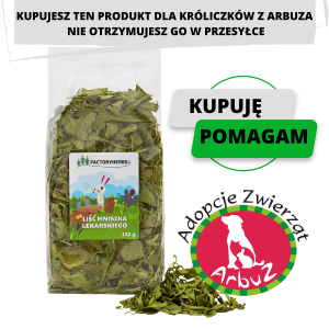 Liść mniszka lekarskiego 130g (DLA ARBUZ ADOPCJE)