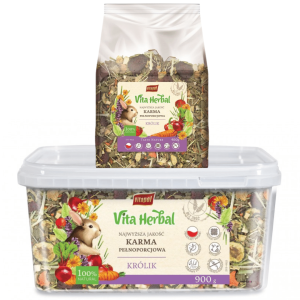 Vita Herbal karma pełnoporcjowa dla królika 400g/900g