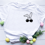 T-shirt White Królik Ziomek