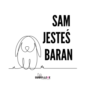 Naklejka Sam jesteś Baran