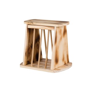 Paśnik z wieczkiem, opalany, 25 × 22 × 18 cm