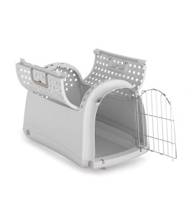 Transporter Linus Cabrio,50x32x34,5 szary