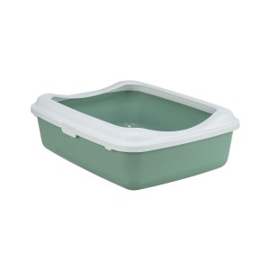 Classic kuweta z ramką, szałwiowa/biała, 37 × 15 × 48 cm