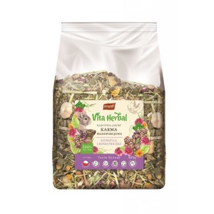 Vita Herbal karma pełnoporcjowa dla szynszyli i koszatniczki 400g 