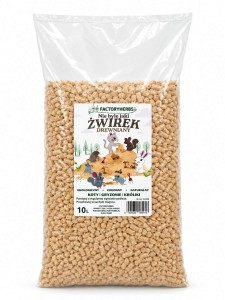 FACTORYHERBS Żwirek drewniany 10L