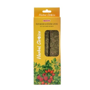 Opis Comfy Appetit Herbal Choice Kolby owocowe dla królików i gryzoni 80 g
