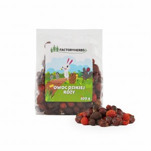 Owoc Dzikiej Róży 100g FACTORYHERBS