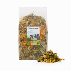 FACTORYHERBS Nie Byle Badyle dla Szynszyli i Koszatniczki 1kg 