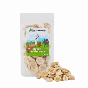 Banan liofilizowany 30g FACTORYHERBS 