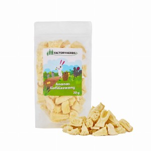 Ananas liofilizowany 20g FACTORYHERBS  