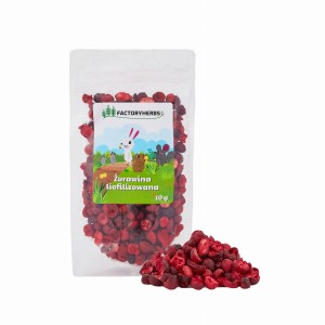 Żurawina liofilizowany 10g FACTORYHERBS 