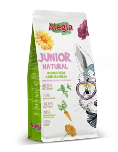 Alegia Junior Natural dla Królika 650g